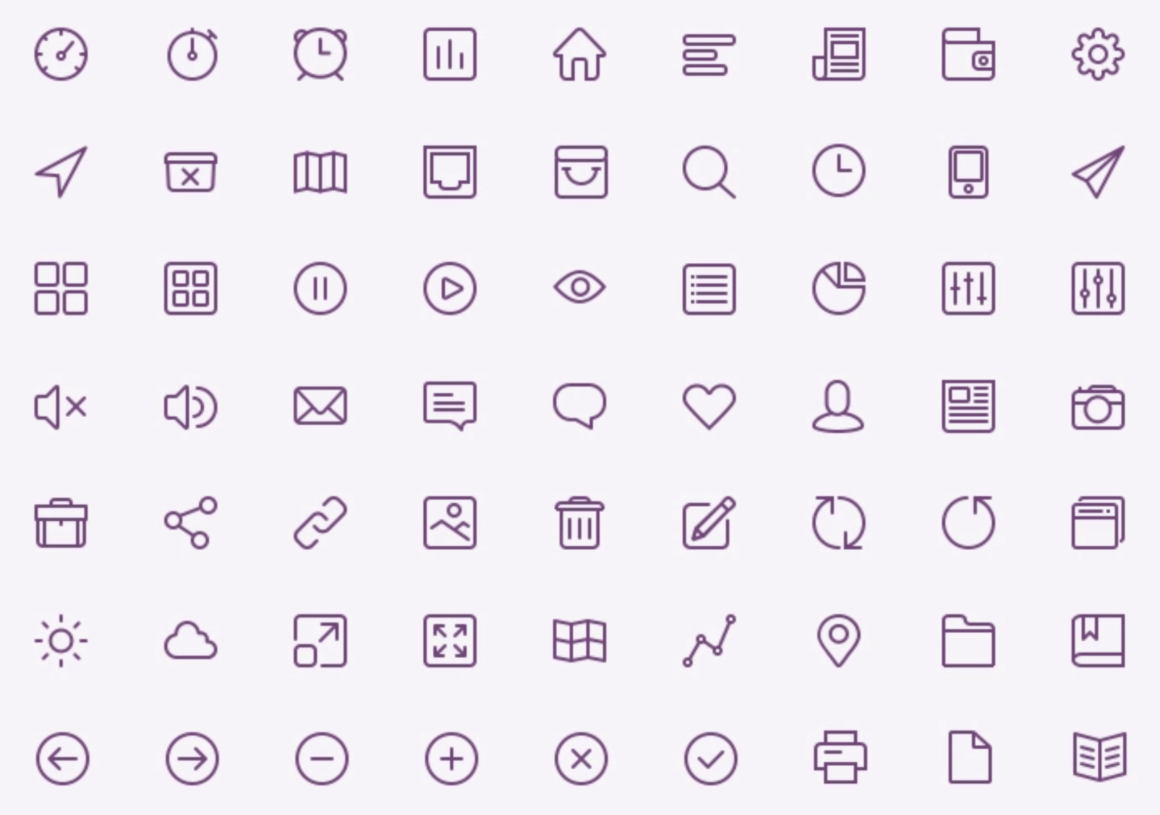 Best Linear Icon Packs