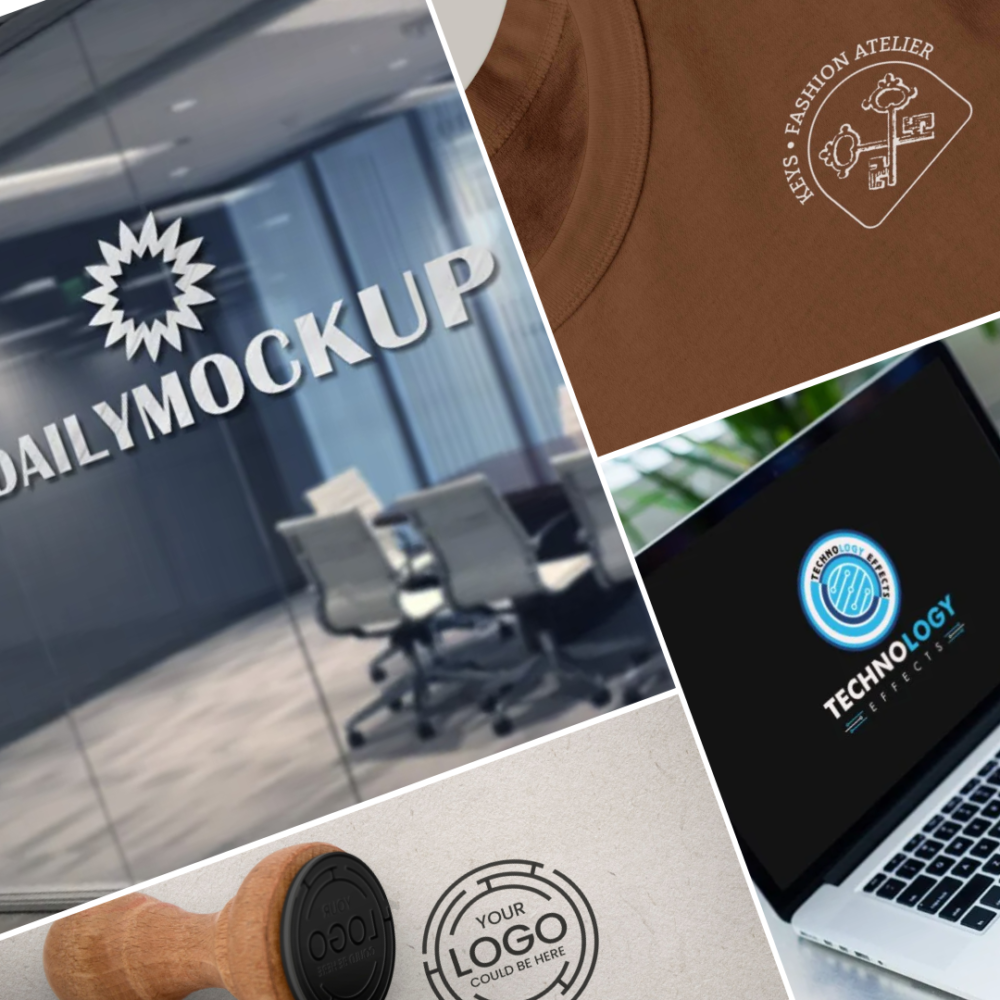 30 Best & Free Mockups For Logo Design