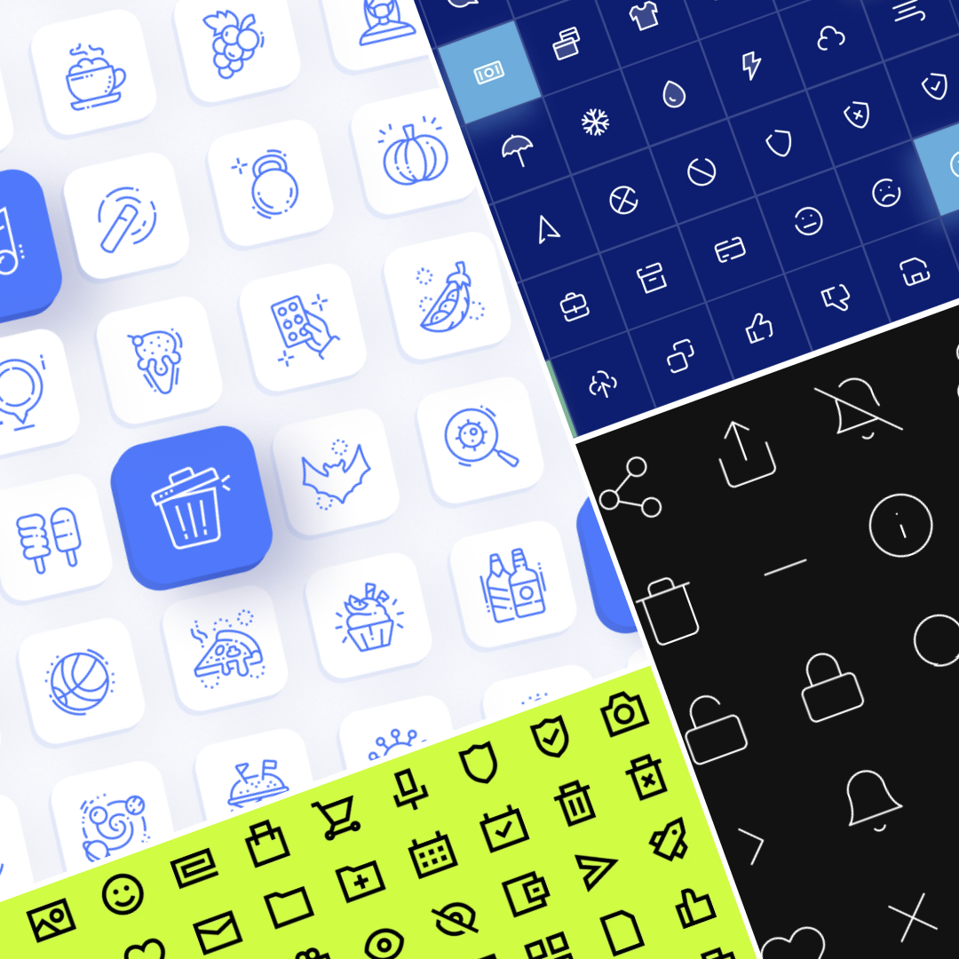 33 Best Free Linear Icon Packs For UI Design