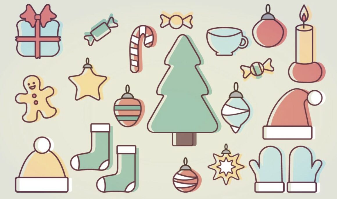 Christmas Icons Vector