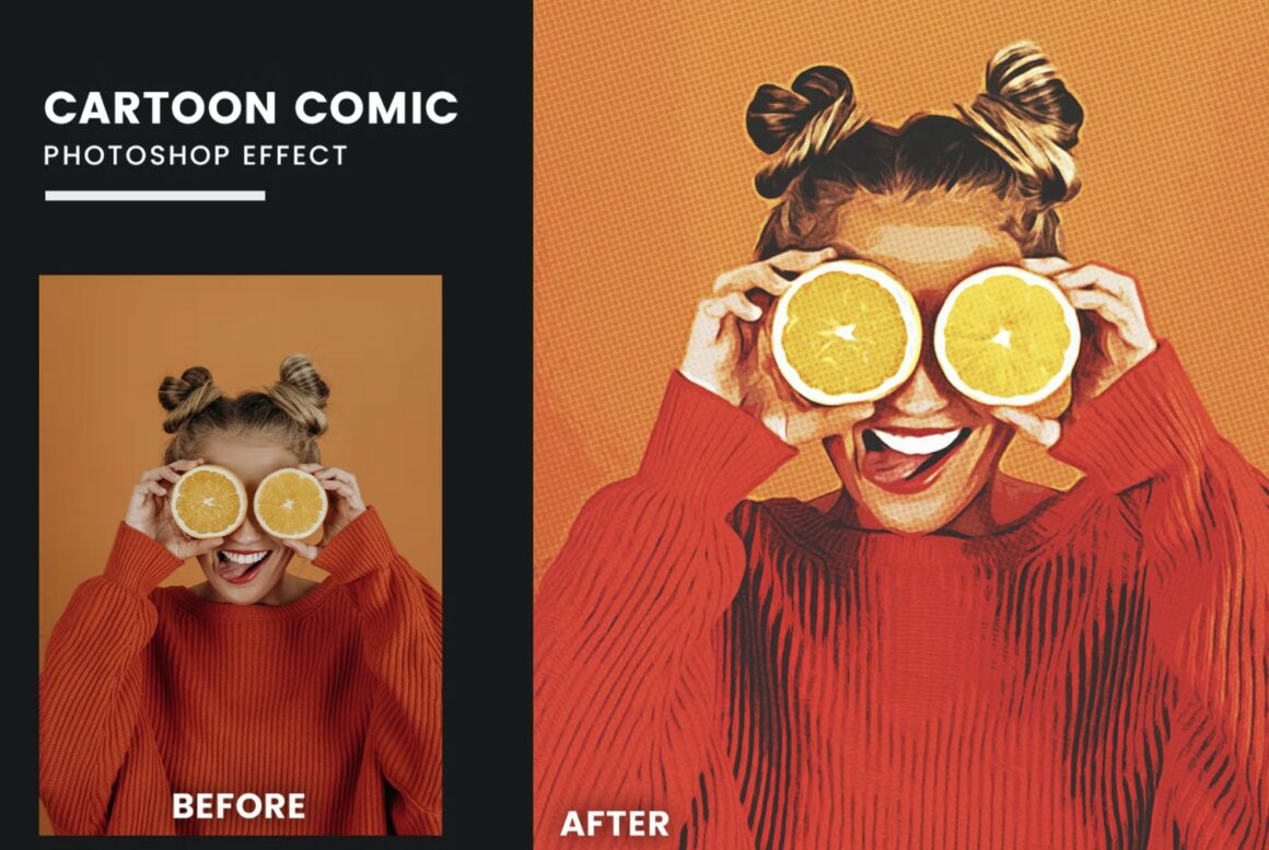 15 Photoshop actions to create cool comic & cartoon effects