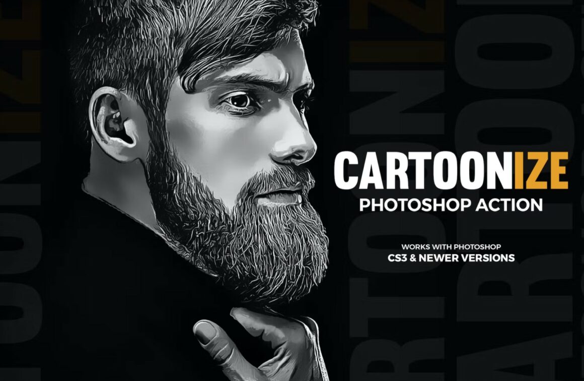 comic & cartoon photoshop actions