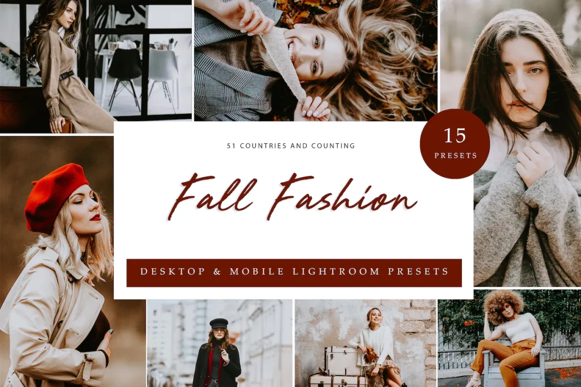 Lightroom Presets - Fall Fashion