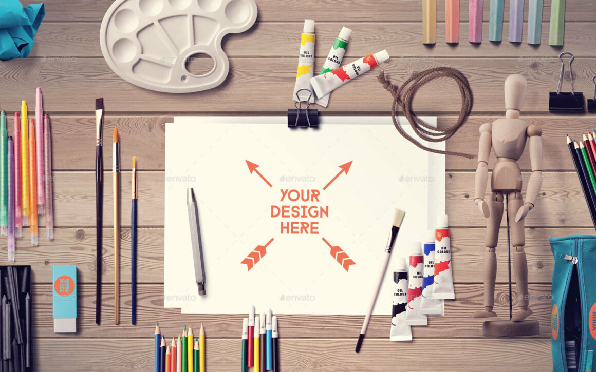 Back To School Mockups and Hero Image Scene Generator