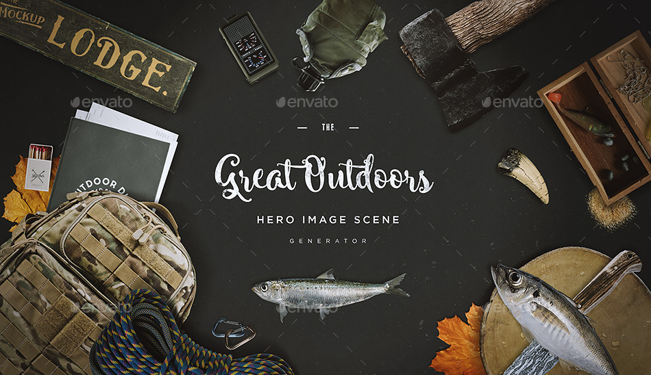 Great Outdoors Hero Image Scene Generator