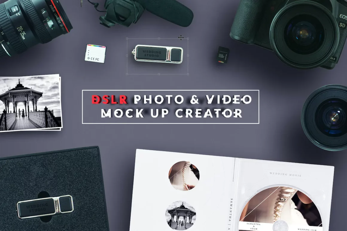 DSLR Photo / Video Mockup Creator