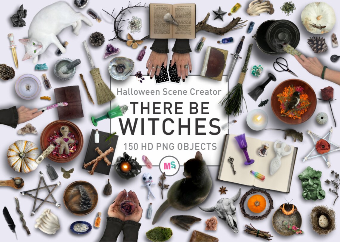 There be Witches - Halloween Scene Creator