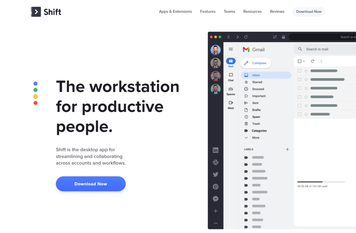 Shift | The Best Way to Manage All of Your Email and App Accounts