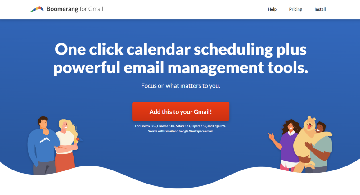 Boomerang for Gmail | Scheduled sending and email reminders