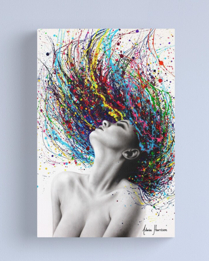 30 Colorful & Abstract Canvas Wall Art Inspiration & Productivity for