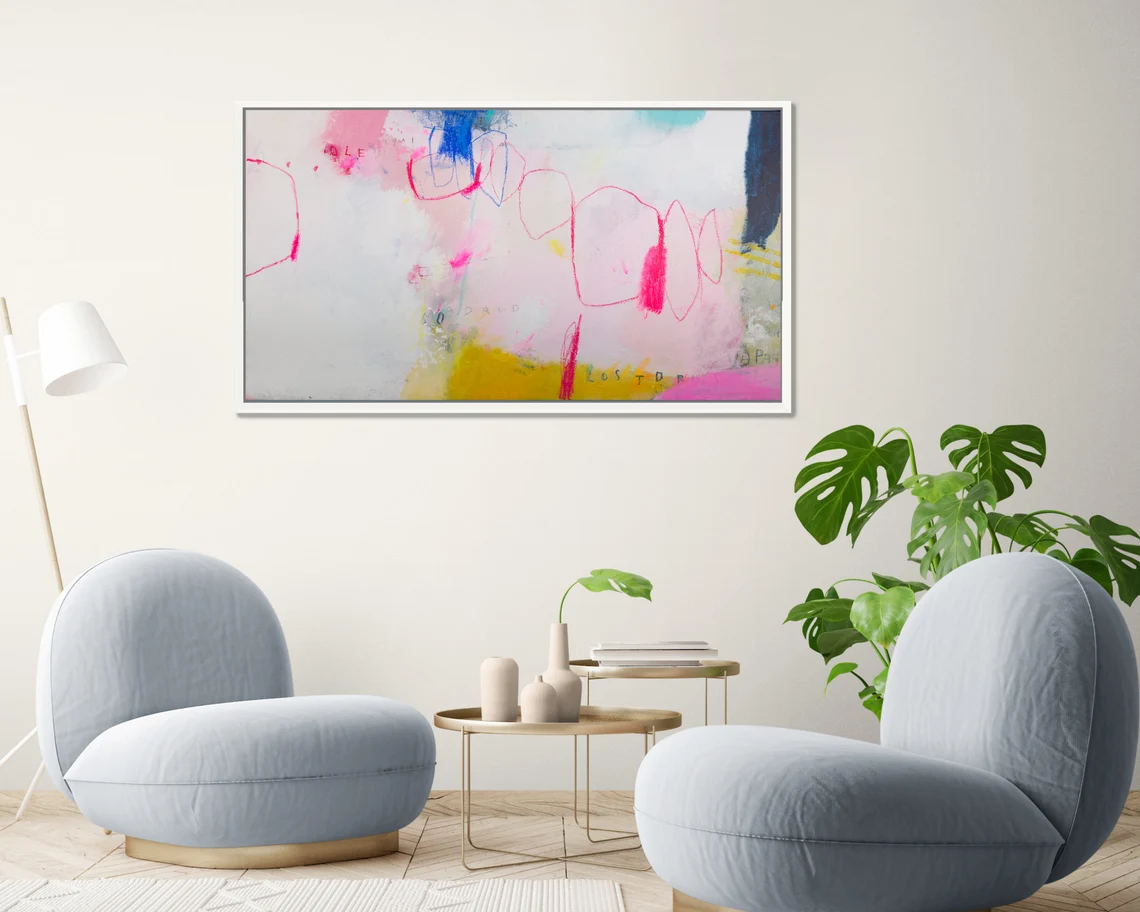 Extra Large Colorful and Abstract Wall Art