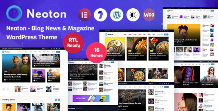 Neoton - News Magazine WordPress Theme