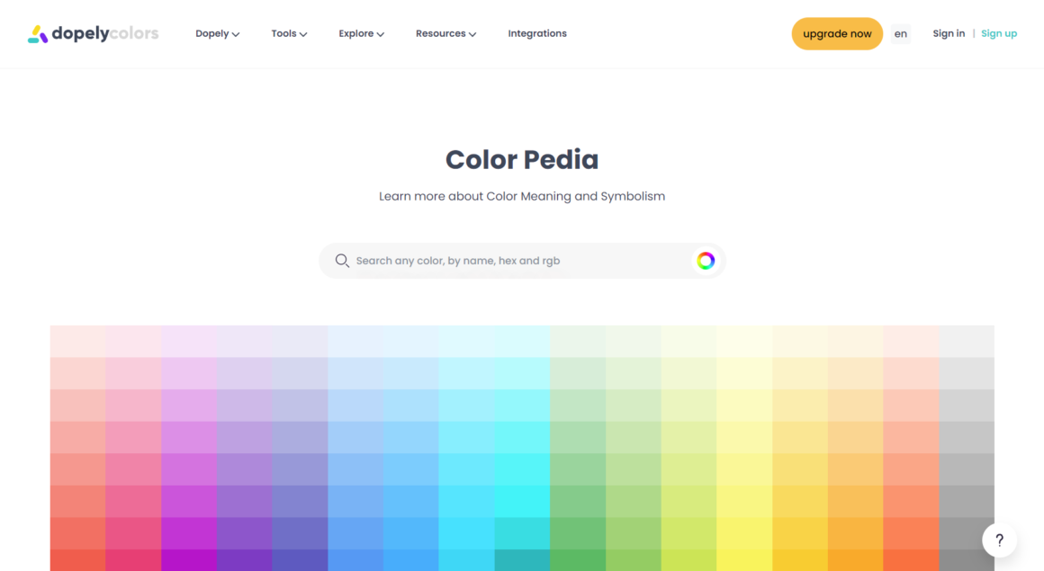 colorpedia - information about colors (Tools and Resources for Creatives)