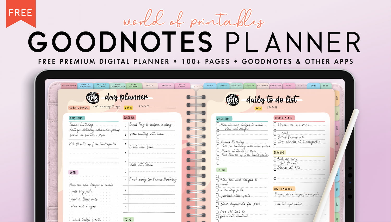 35 Useful and Beautiful GoodNotes Templates Resources & Inspirations