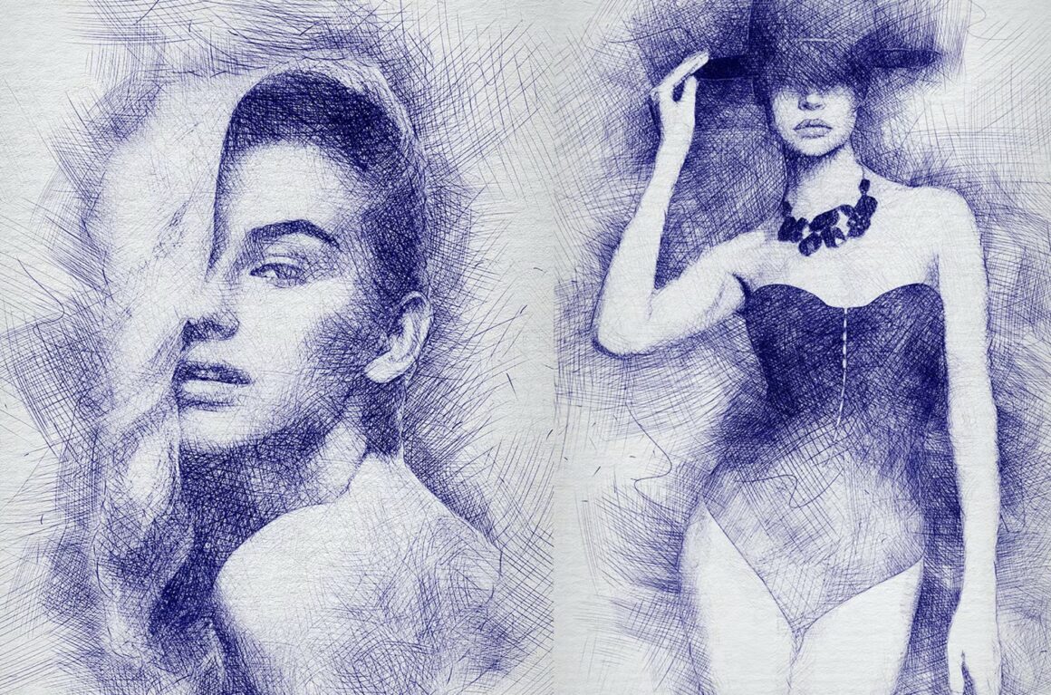 Pencil Sketch Photoshop Actions