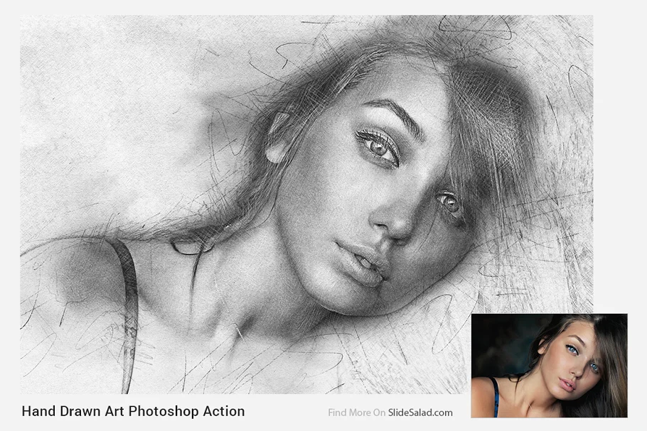 Pencil Sketch Photoshop Actions