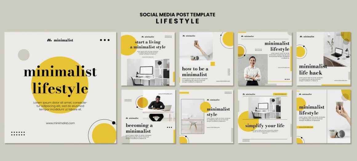 Lifestyle Instagram post design template