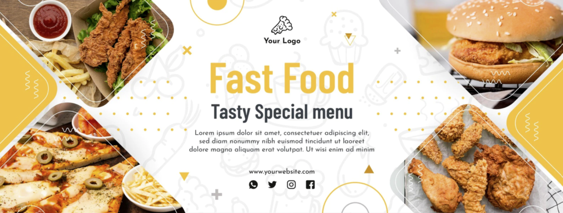 Food Banner Template