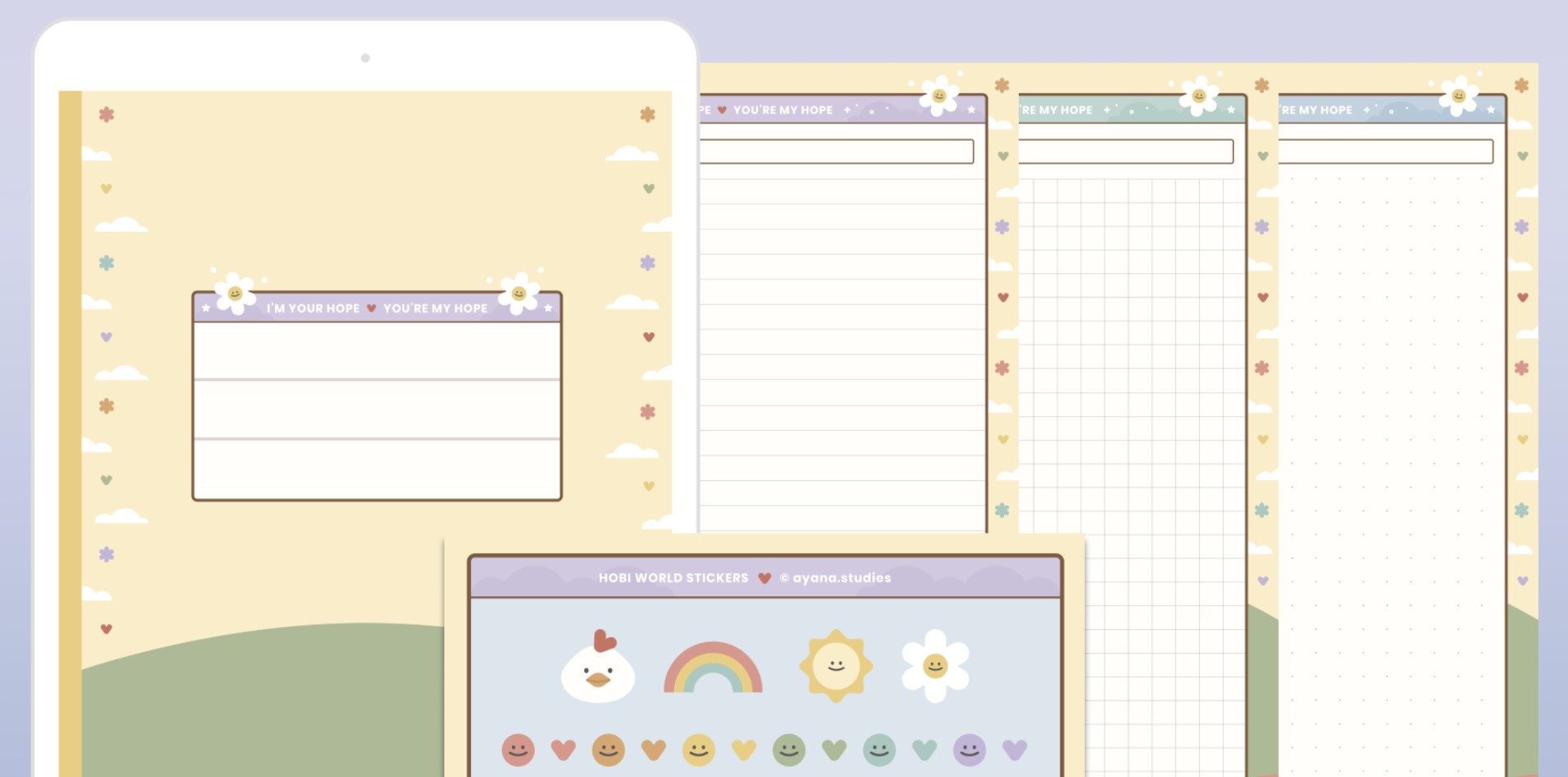 35 Useful and Beautiful GoodNotes Templates