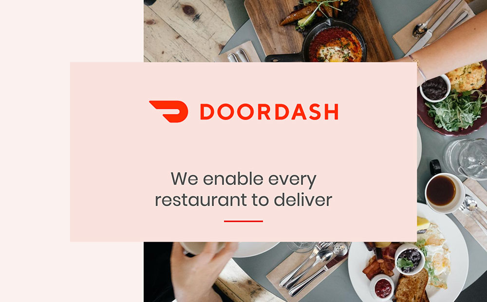 Doordash Pitch Deck Example & Template