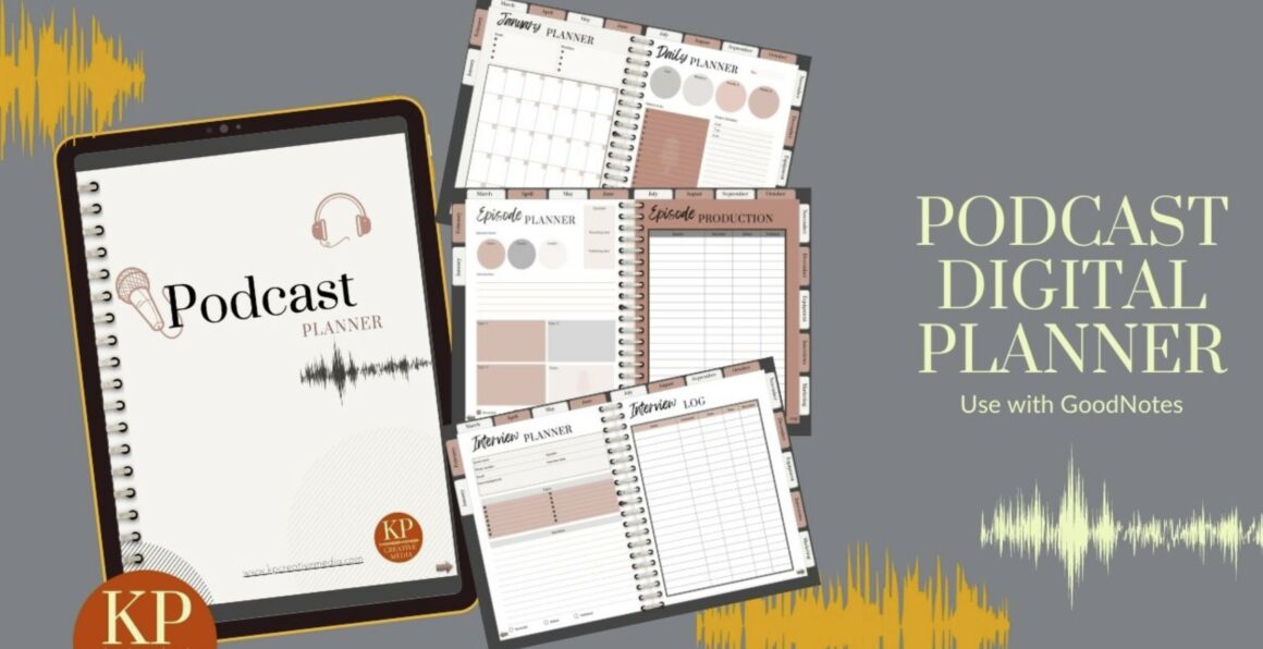 Podcast Planner - Goodnotes Template
