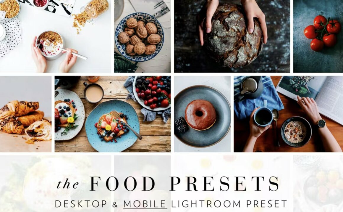 Tasty Food Lightroom Presets