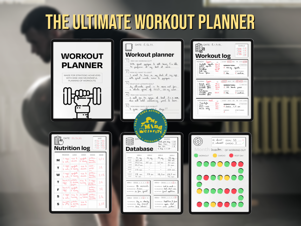 Ultimate Workout Planner bundle