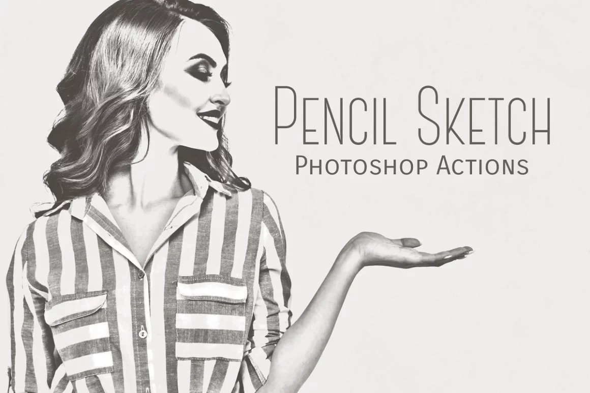 Pencil Sketch Photoshop Actions