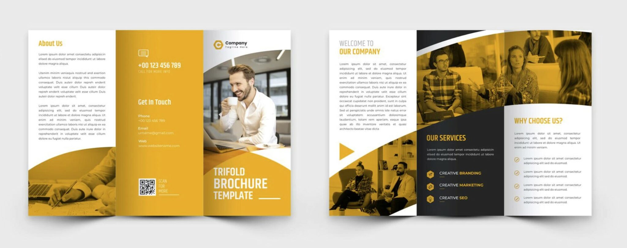 15 Best Brochure Design Templates For Free - Inspiration & Productivity