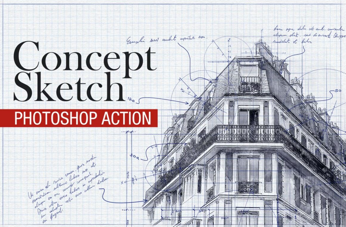 Pencil Sketch Photoshop Actions