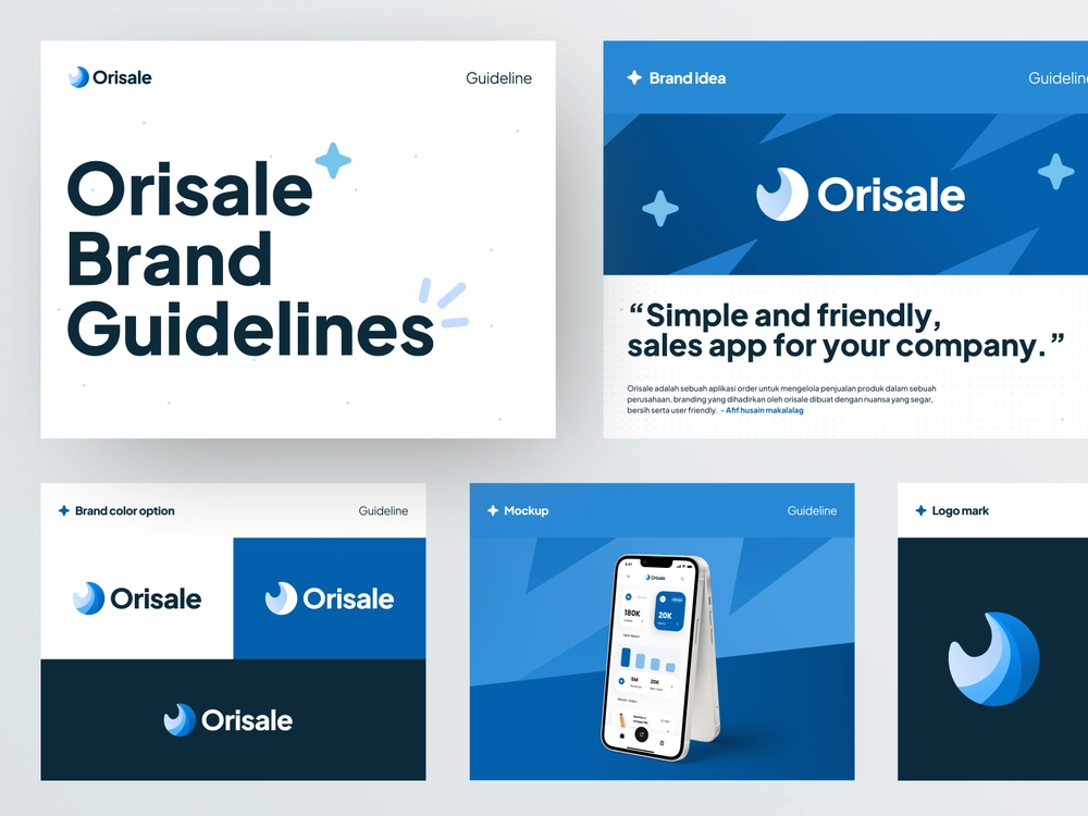 Orisale - Brand Guidelines Showcase