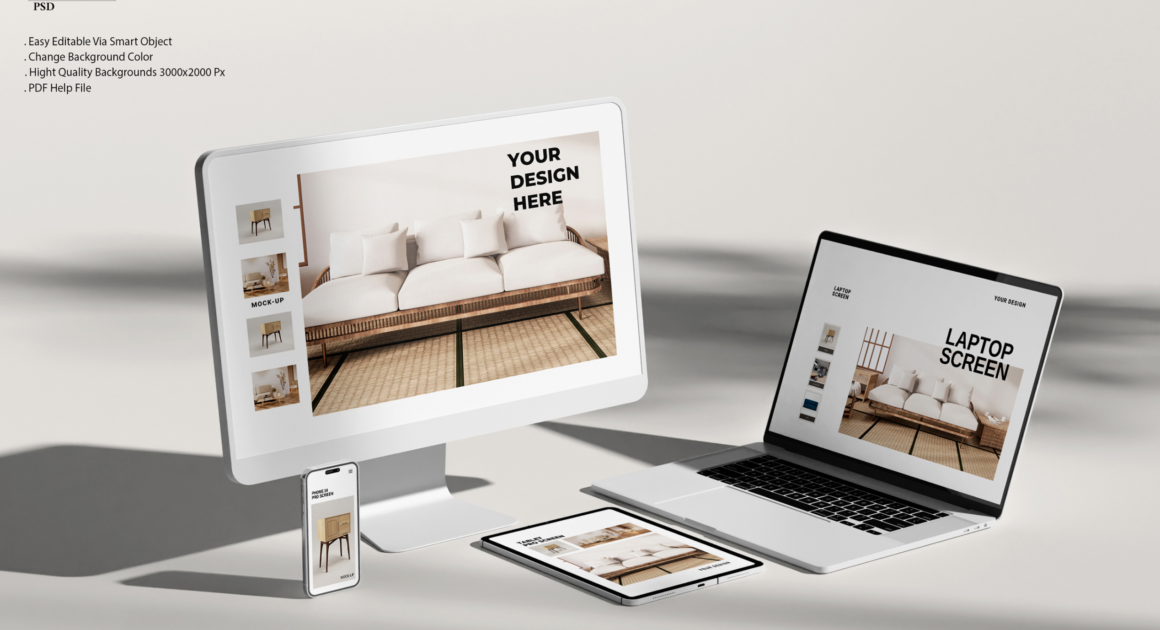 20 Free Website Mockup Templates