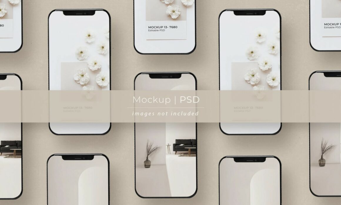 23 Free Mobile Mockup For PSD - Inspiration & Productivity for Everyone