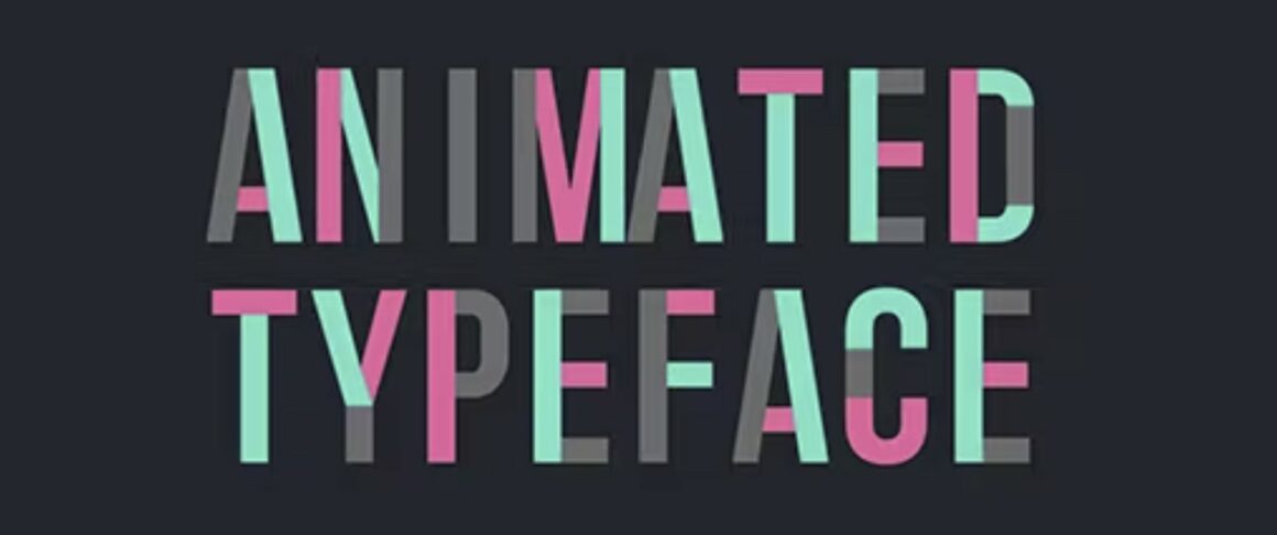 Animated Typeface Templates