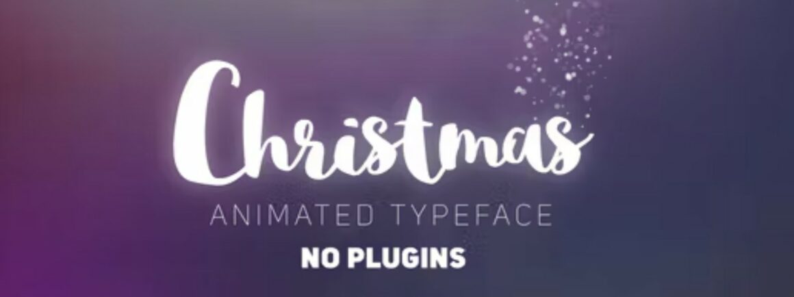 Animated Typeface Templates
