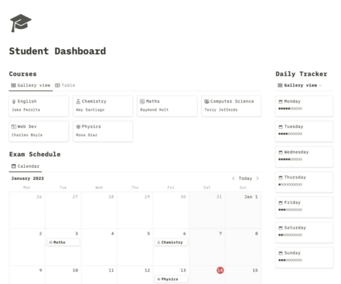 Student Dashboard