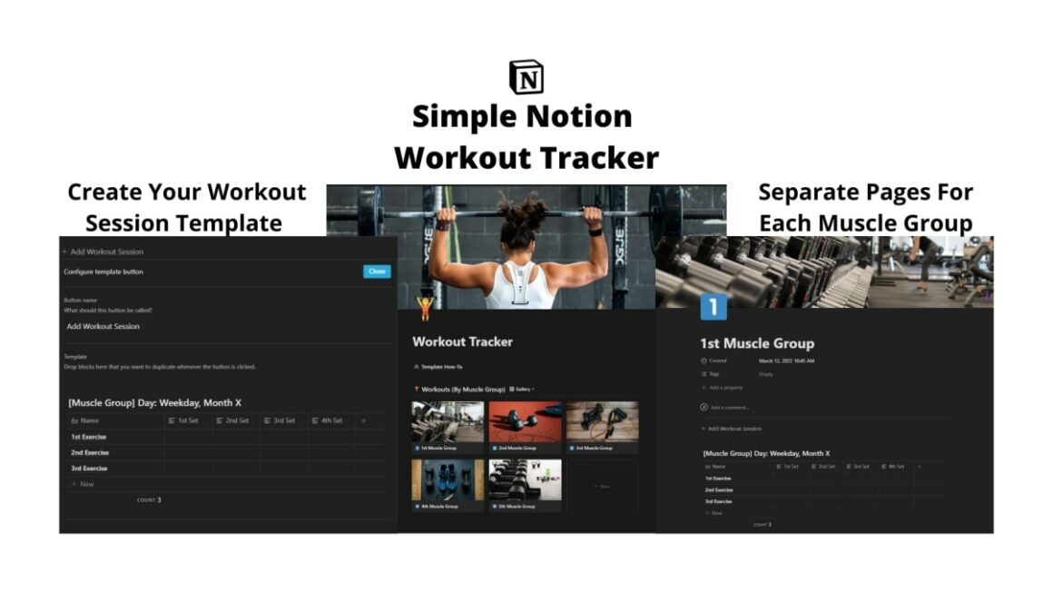 De Notion Health and Wellness Templates