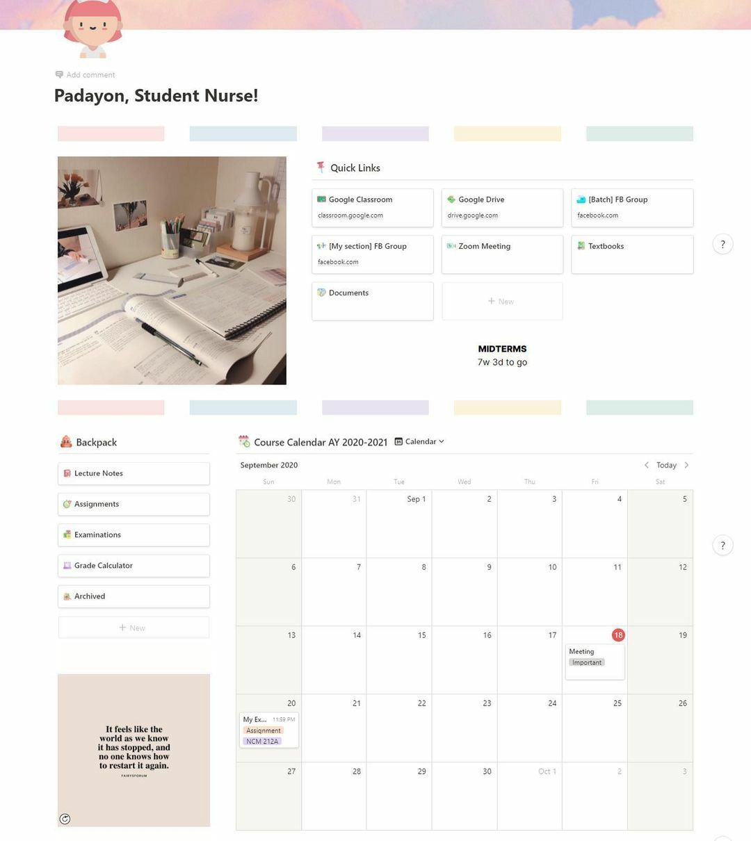 Student Planner