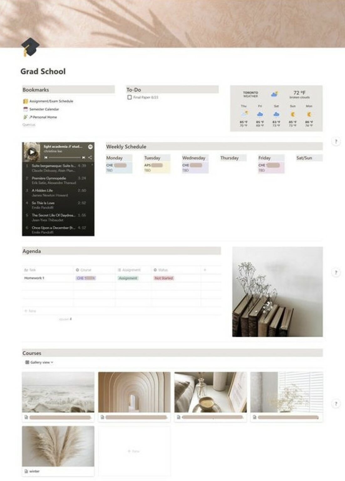 35 Notion Templates to get Inspired by - Inspiration & Productivity for ...