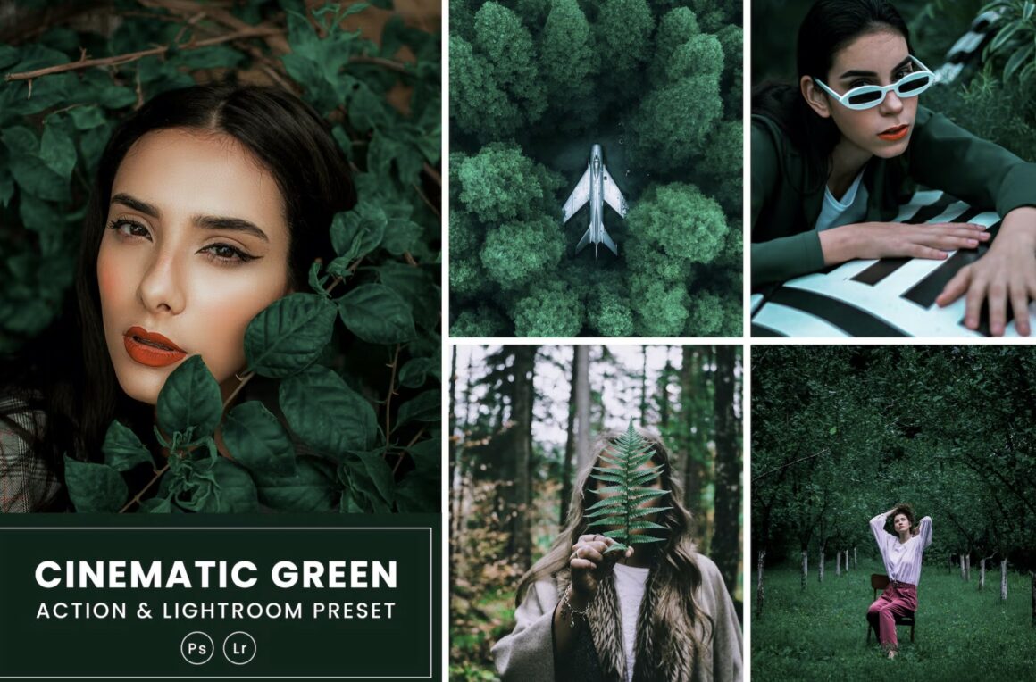 Cinematic Green Action & Lightroom Presets