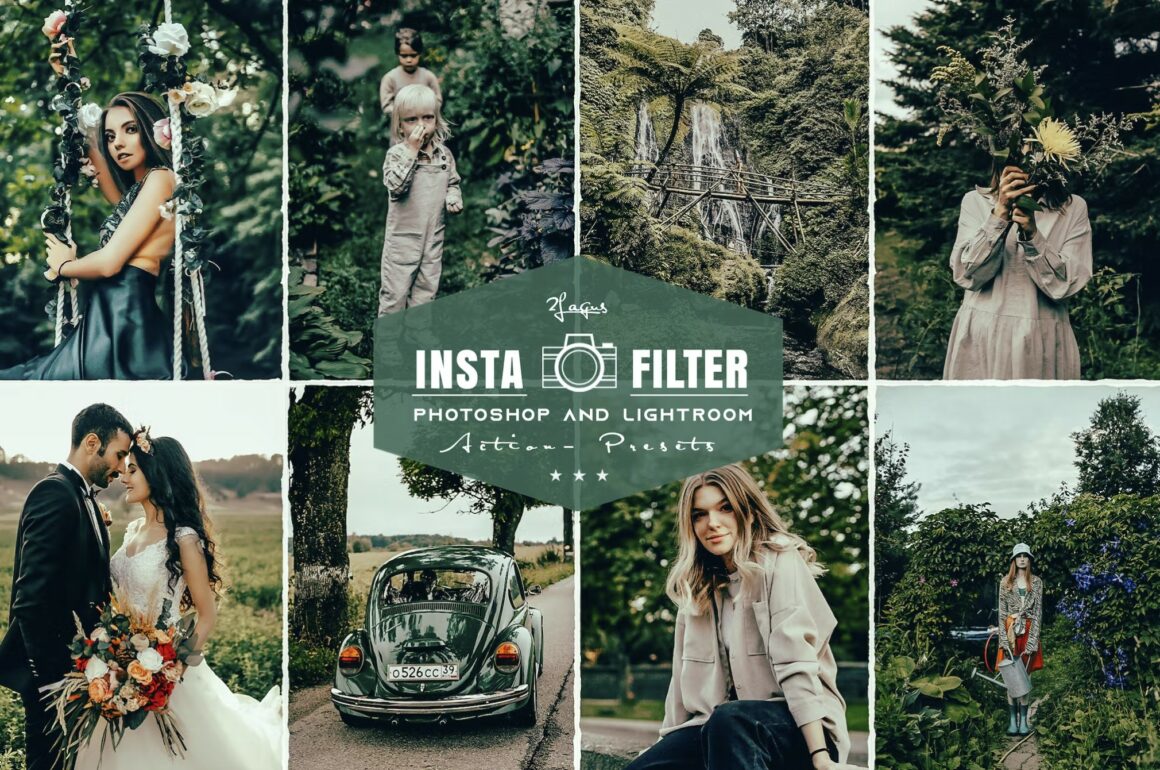 Instagram Filter Green Photoshop & Lightroom Presets