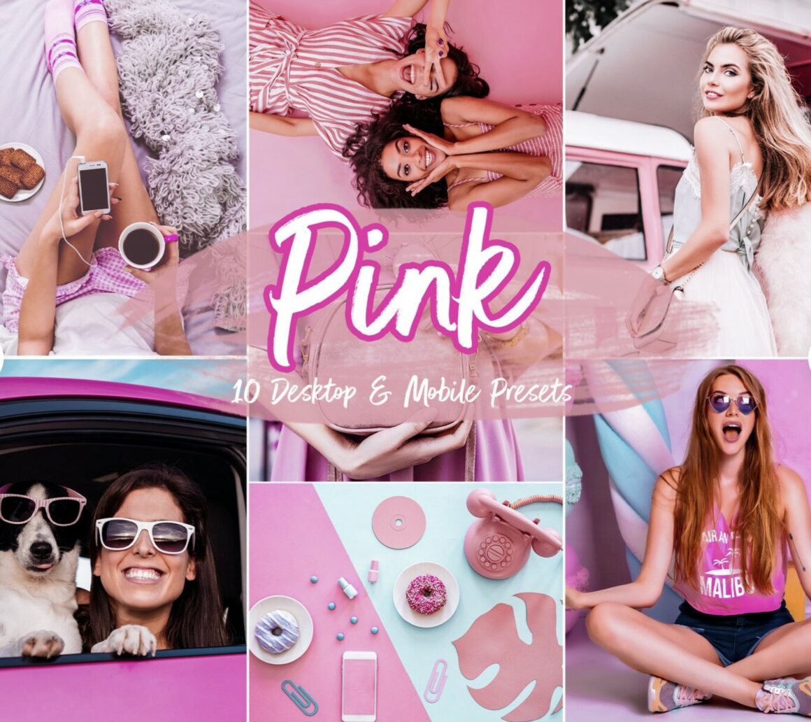 Pink Lightroom Presets