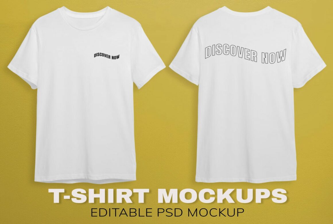 T-Shirt PSD Mockup
