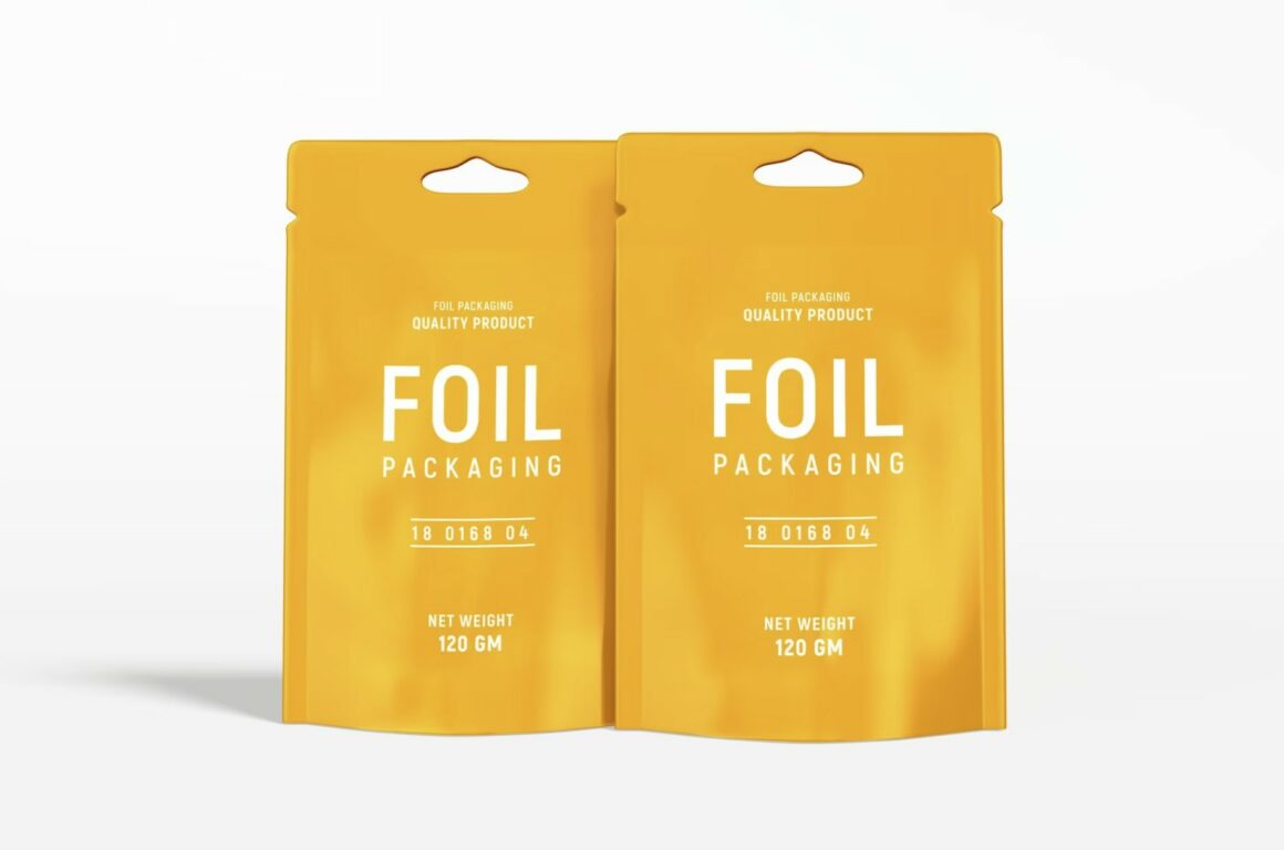 bag packaging mockup