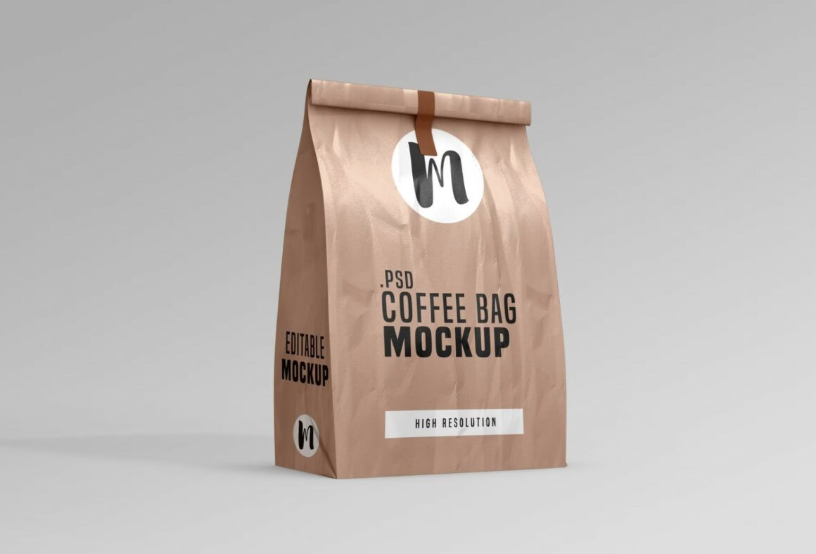 bag packaging mockup