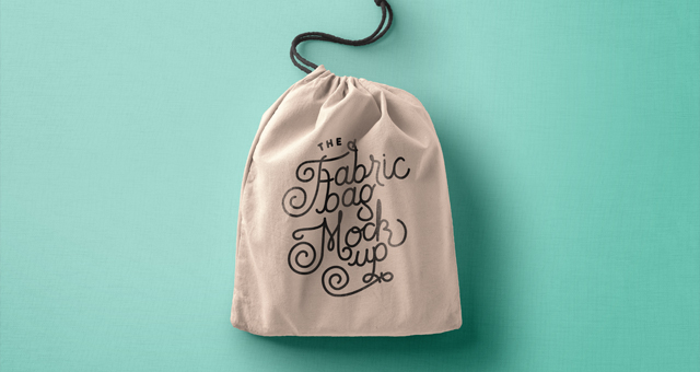 bag packaging mockup