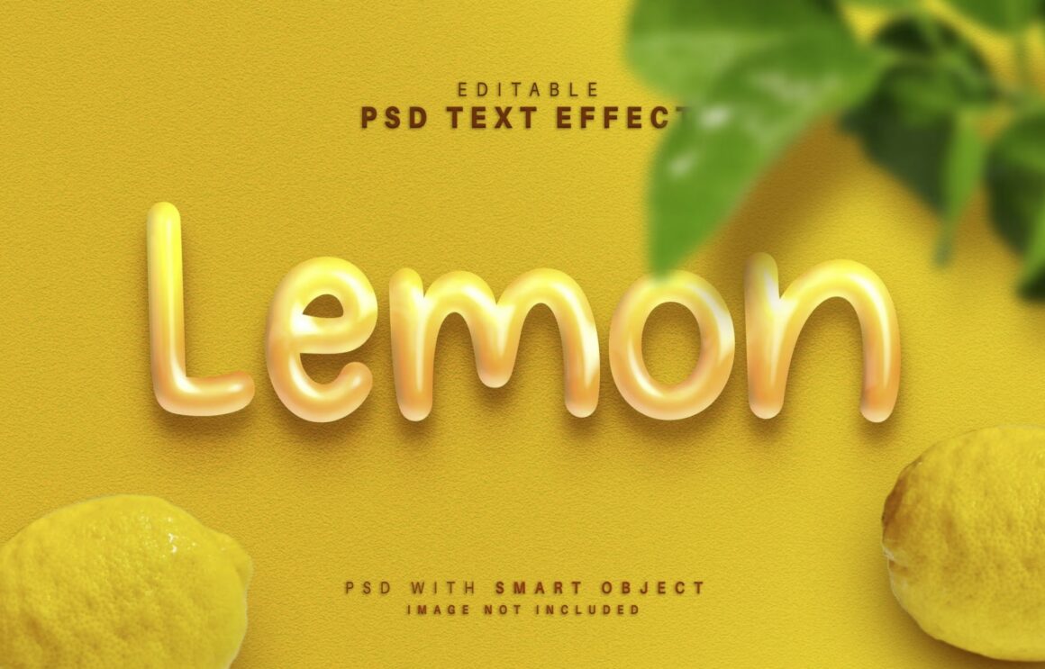 Food & Drink Photoshop Text Effects