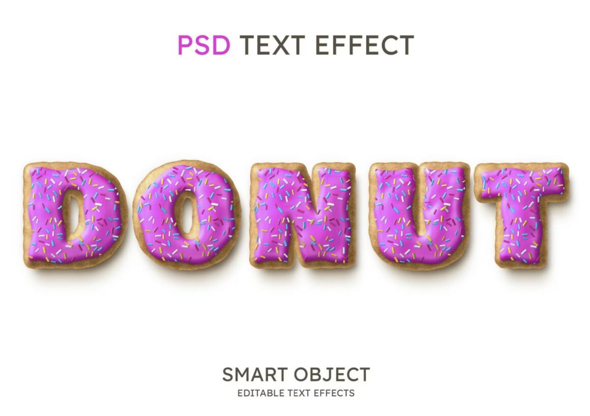 Food & Drink Photoshop Text Effects