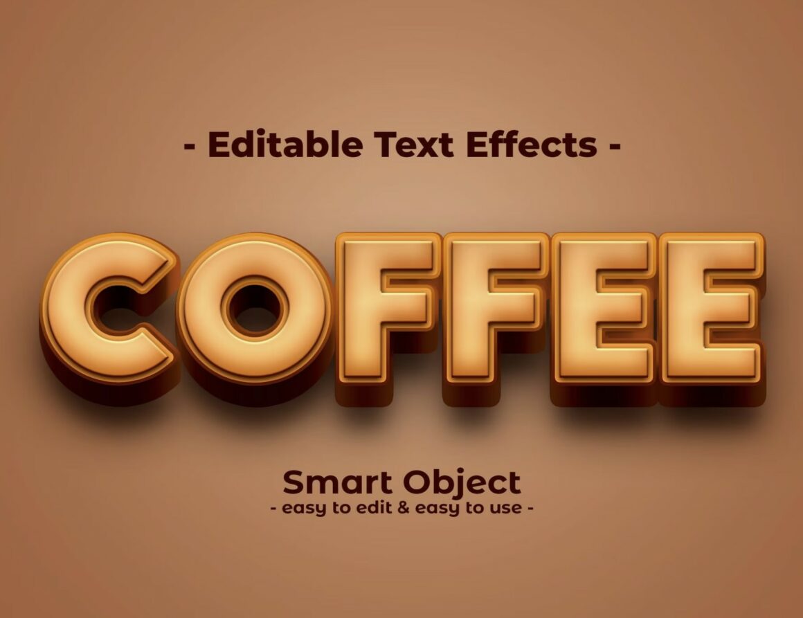 Food & Drink Photoshop Text Effects