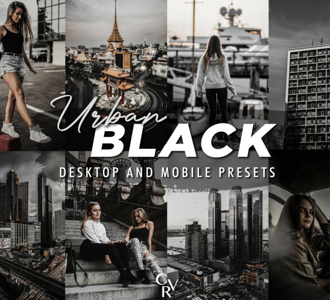 Black Lightroom Presets